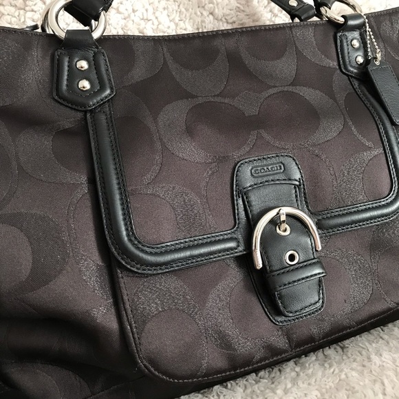 NWOT Coach black bag - Picture 3 of 8
